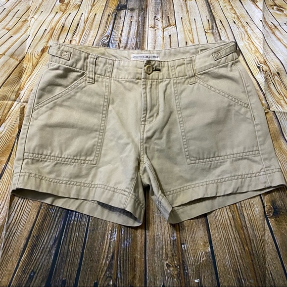 Tommy Hilfiger Khaki Cotton Chino Shorts - Picture 1 of 4